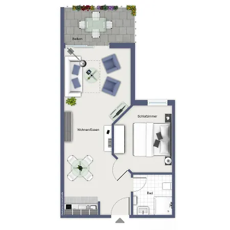 דירה Yachthafenresidenz 7304